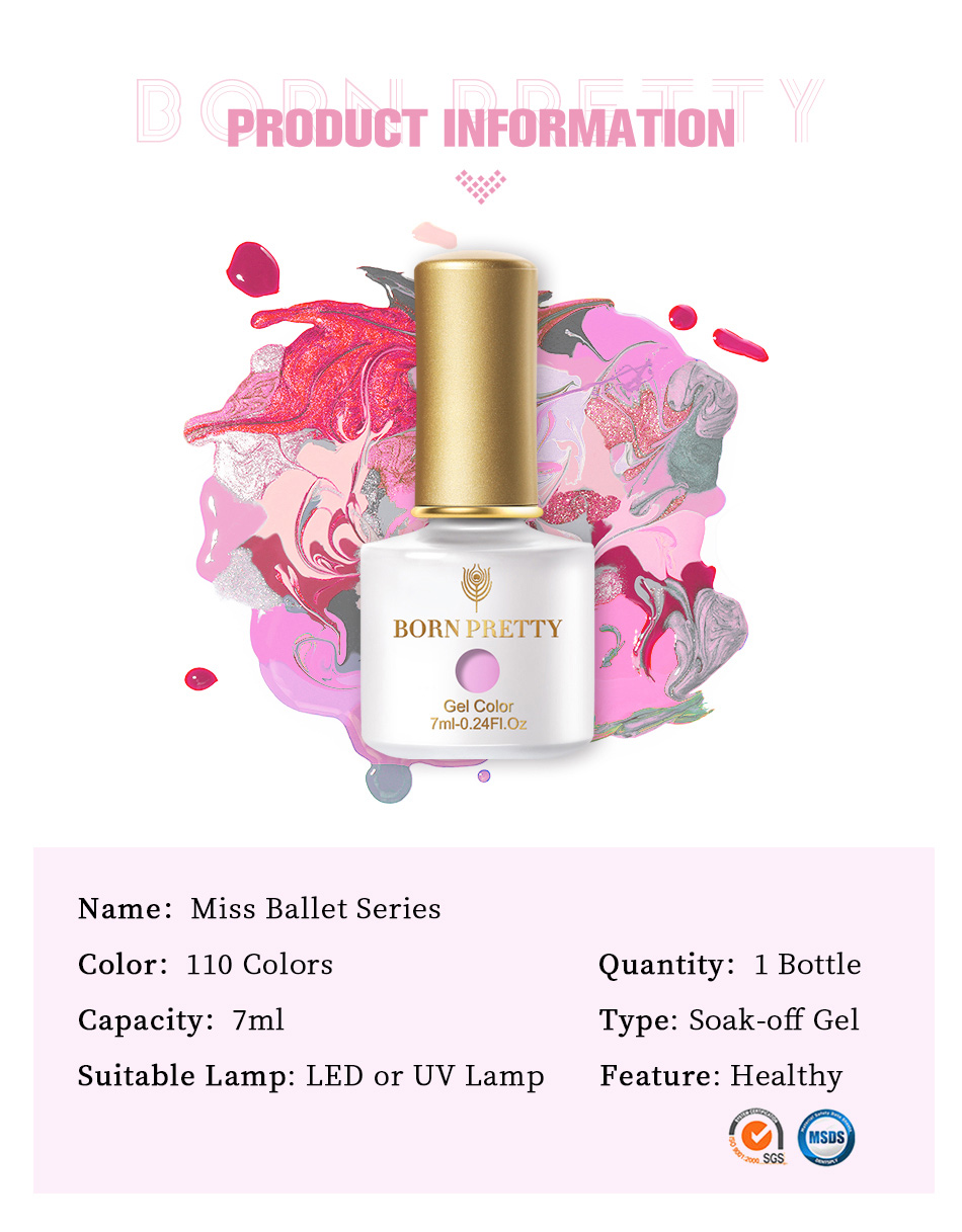 Born Pretty Gel Polish JN04, Beauty & Personal Care, Hands & Nails on  Carousell