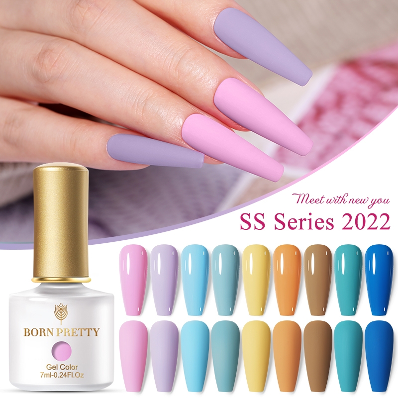 BORN PRETTY 1 Bottle 7ml Gel Nail Polish 26 Colors Nail Gel Colorful Soak Off UV Gel Varnish BORN PRETTY 1 Bottle 7ml Gel Nail Polish 26 Colors Nail Gel Colorful Soak Off UV Gel Varnish