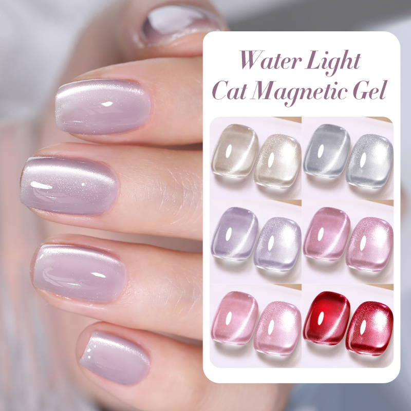 BORN PRETTY Cat Magnetic Gel Nail Polish Soak Off UV LED Varnish Shiny  Glitter