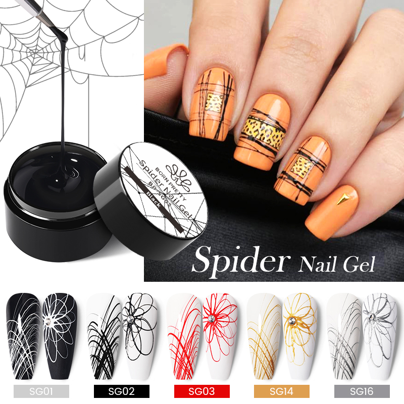 Spider gel deals nail art