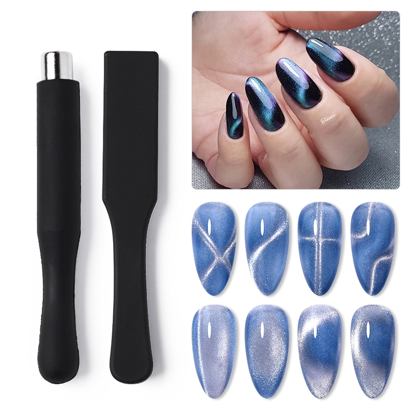 Buy Kulis C10 3D Cateye Uv Magnetic Gel Nail Polish For Professionals, 15  Ml Online at Best Prices in India - JioMart.