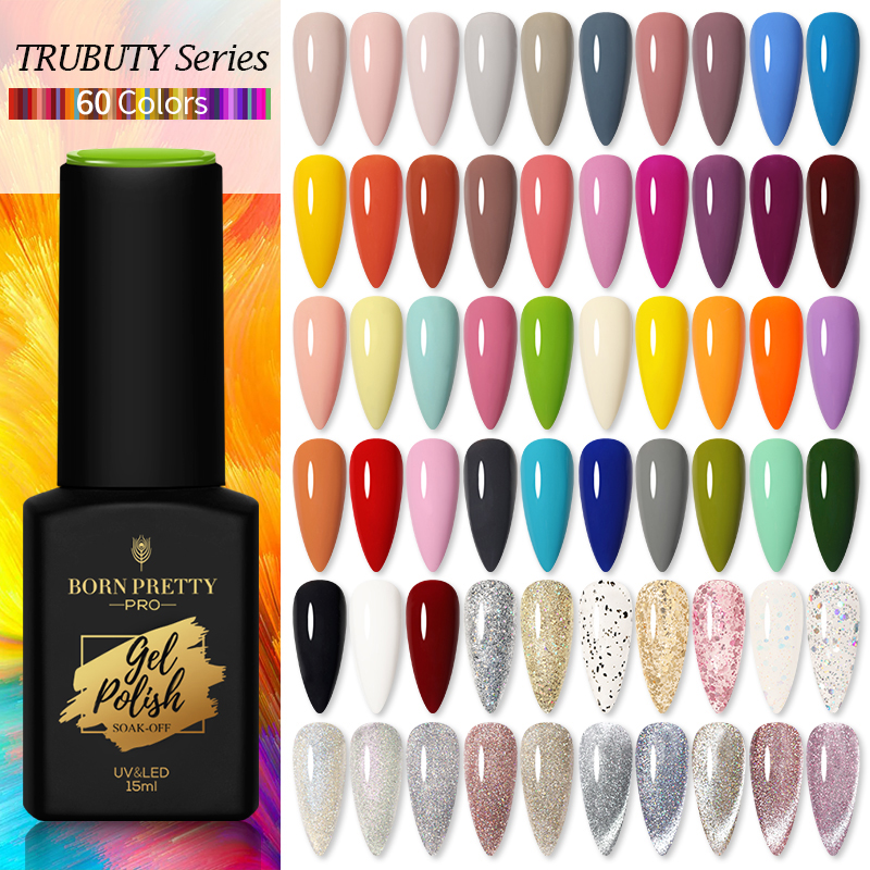 BORN PRETTY Pro 1 Bottle 15ml Color Trubuty Series Nail Gel