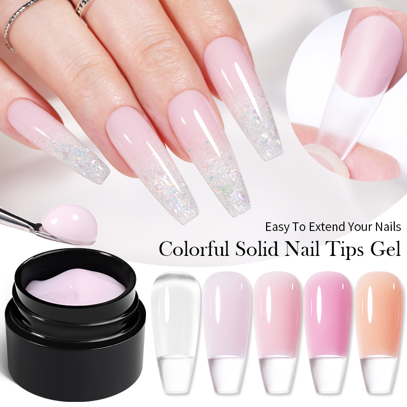 Solid Nail Glue Nails, Soft Gel Tip Adhesive