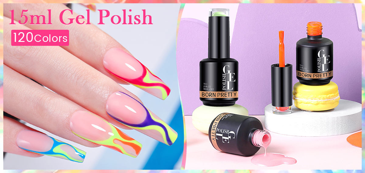 NAILCO 15ml Pink Light Series Color UV Gel Nail Polish Vernis
