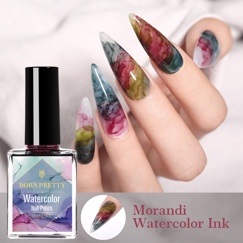 Pink Nail Polish With Drop Watercolor Illustration Isolated Stock  Illustration - Download Image Now - iStock