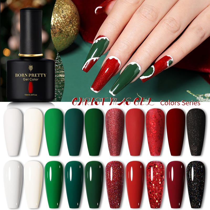 BORN PRETTY 10ml UV Gel Nail Polish 60 Colors Black White Pink Blue Glitter Long Lasting Nail Gel BORN PRETTY 10ml UV Gel Nail Polish 60 Colors Black White Pink Blue Glitter Long Lasting Nail Gel