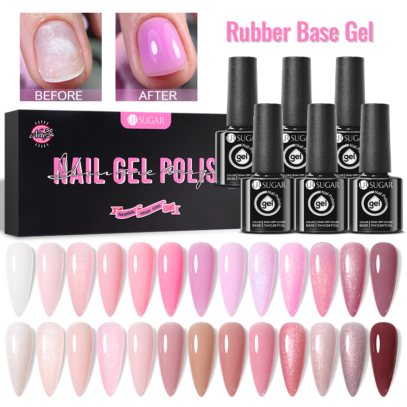 UR SUGAR 150g Glitter Rubber Base Gel Polish