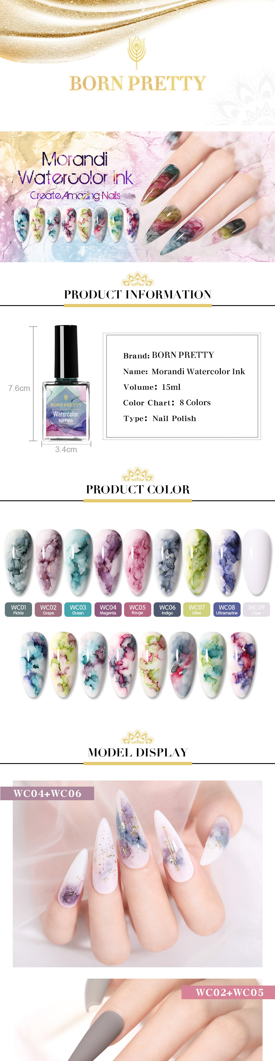 12 color watercolor gel nail polish| Alibaba.com
